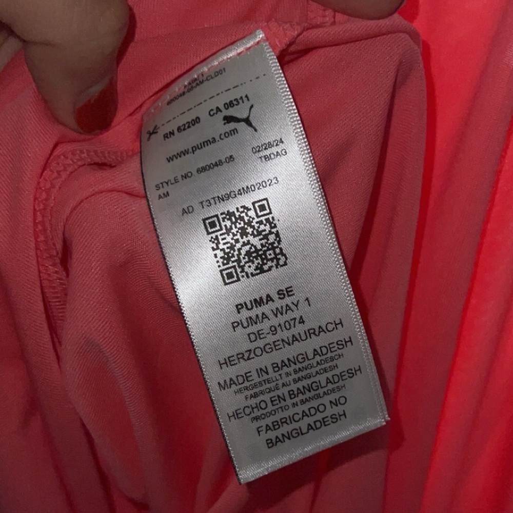 Puma Playback Tank, Passionfruit Color - Picture 7 of 7